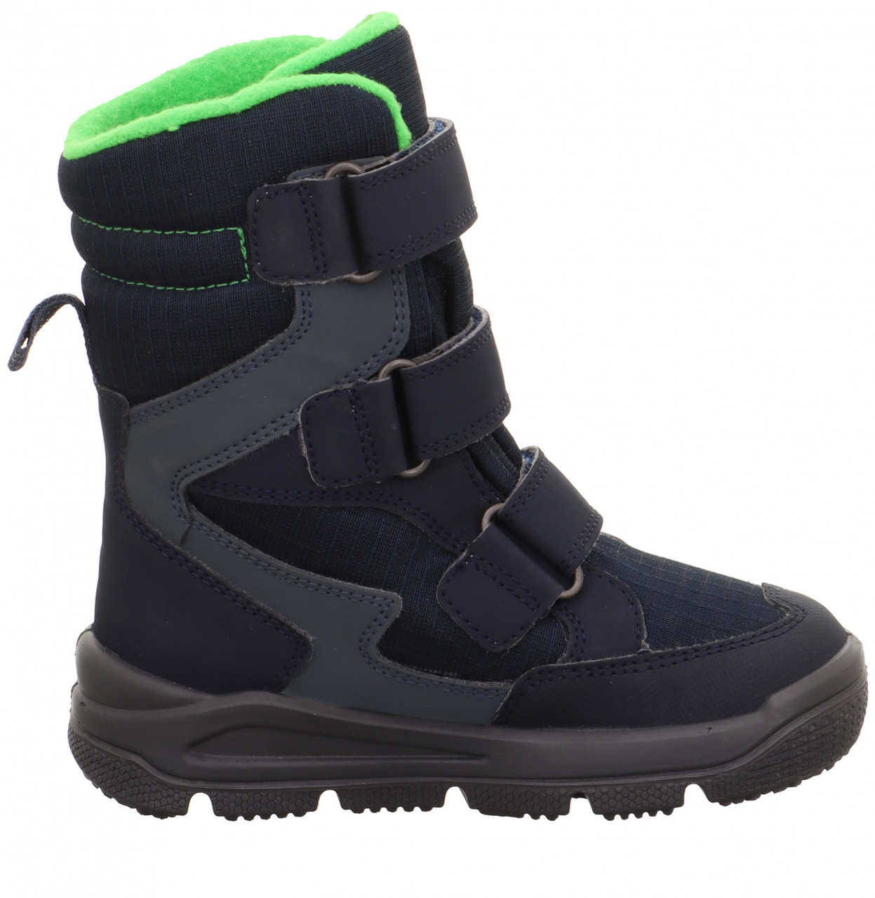 MARS - Blau/Grün Stiefel mit Klettverschluss