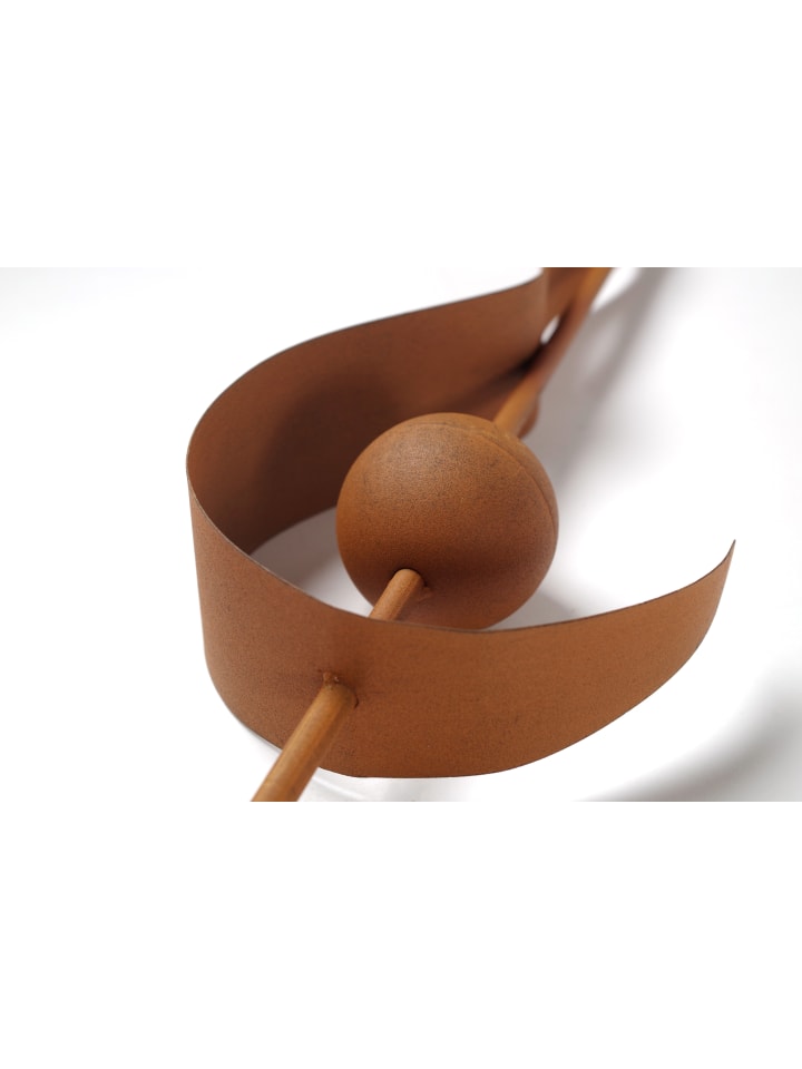 kobolo 3tlg. Set Gartendekoration RUSTY52 in Braun günstig kaufen onesize