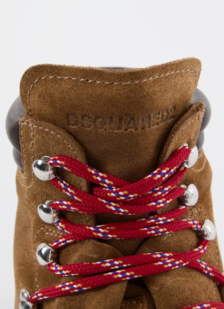 Ghete cu șireturi din piele canadiană Dsquared2