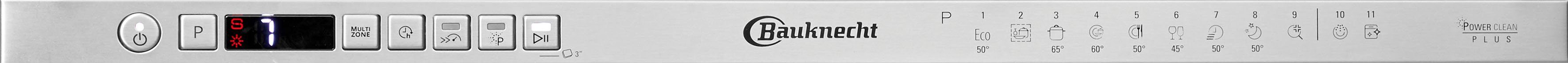 BAUKNECHT vollintegrierbarer Geschirrspüler, OBIC Ecosilent 7540, 14 Maßgedecke, 4 Jahre Herstellergarantie inkl.