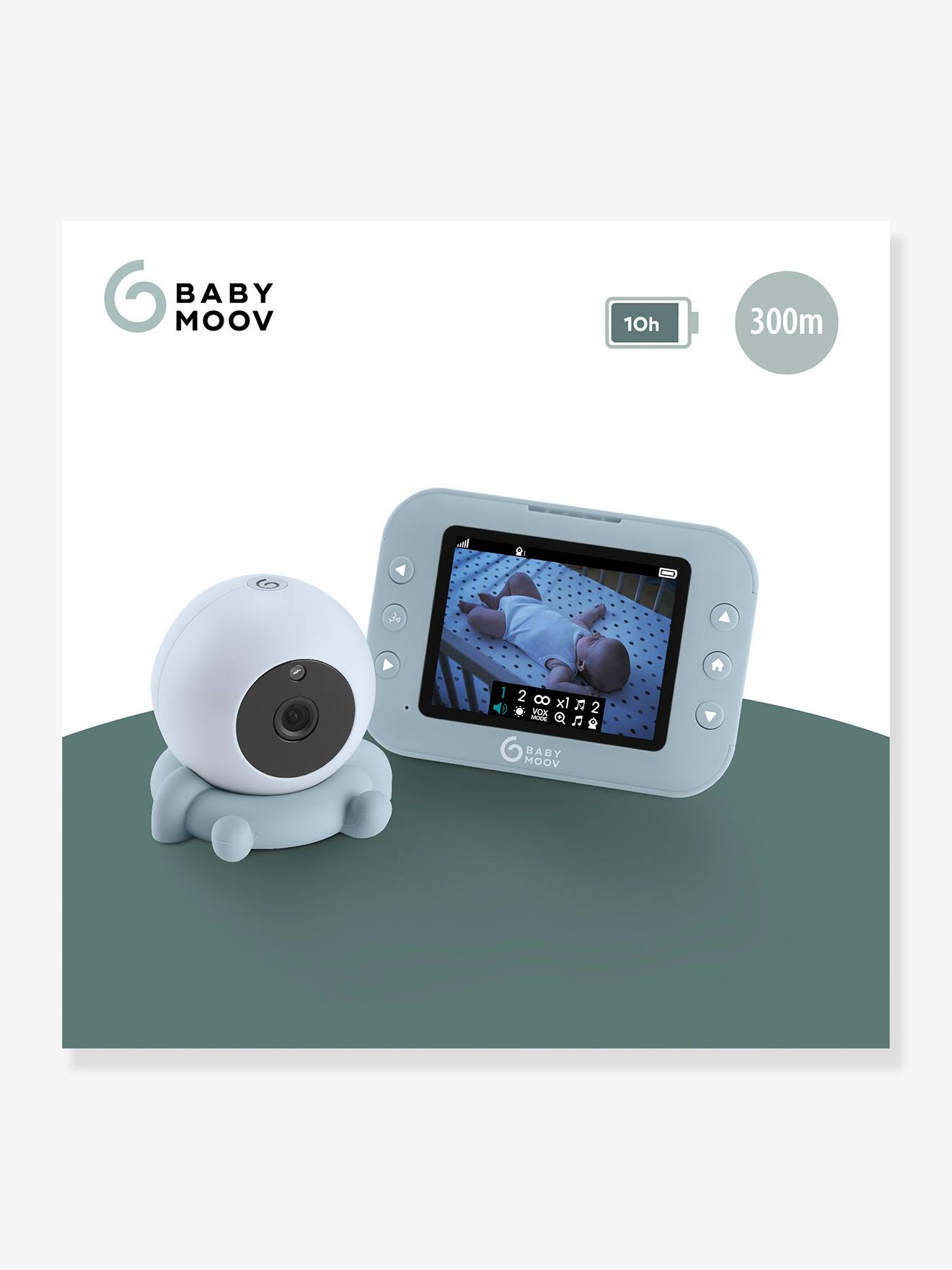 Babymoov Video-Babyphone Yoo Roll BABYMOOV - weiß
