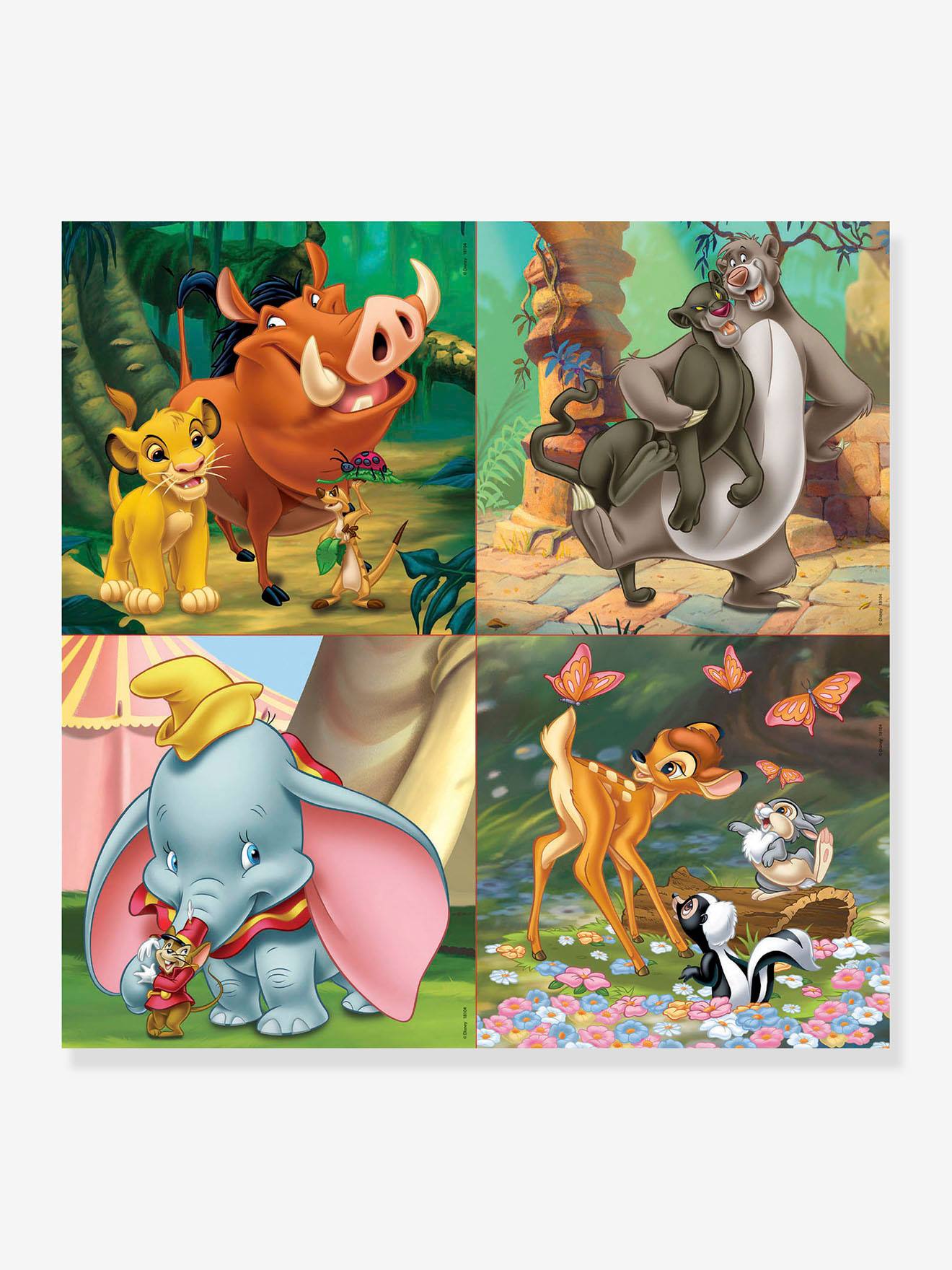 Educa 4er-Set Puzzles Disney 1 EDUCA - weiß