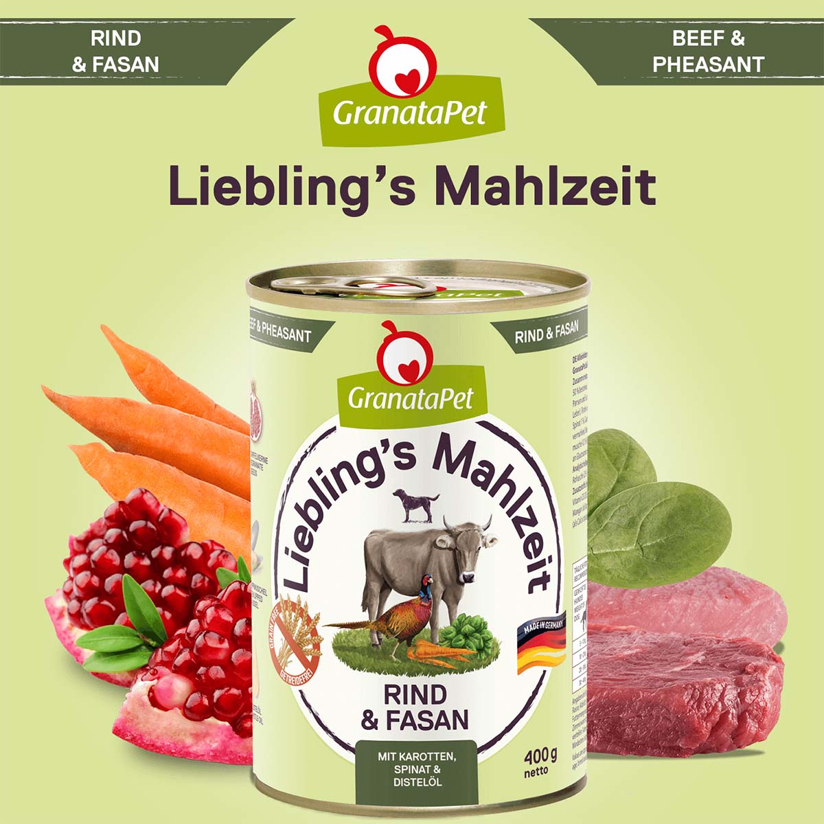 GranataPet Liebling's Mahlzeit Rind und Fasan kaufen bei ZooRoyal