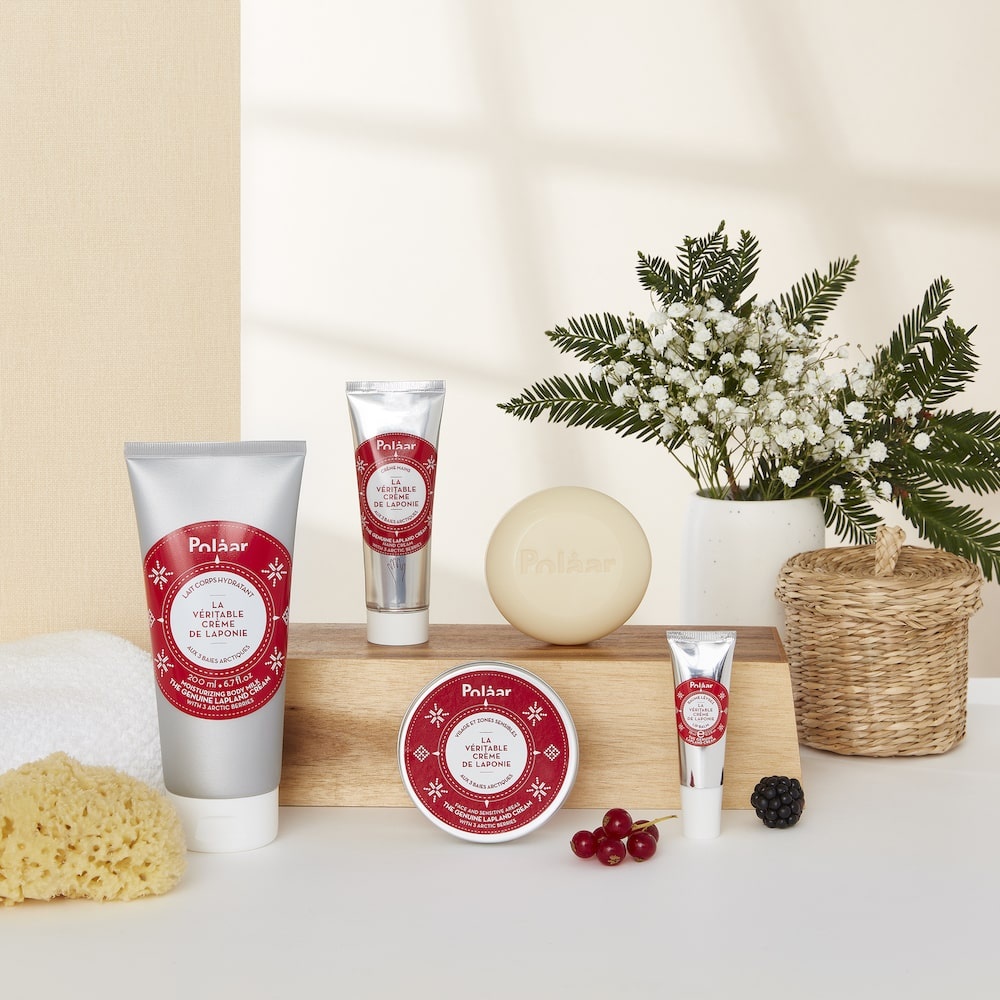 Polaar La Véritable Crème de Laponie Savon Surgras aux 3 Baies Arctiques