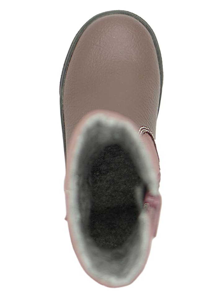 lamino Leder-Boots in Mauve günstig kaufen
