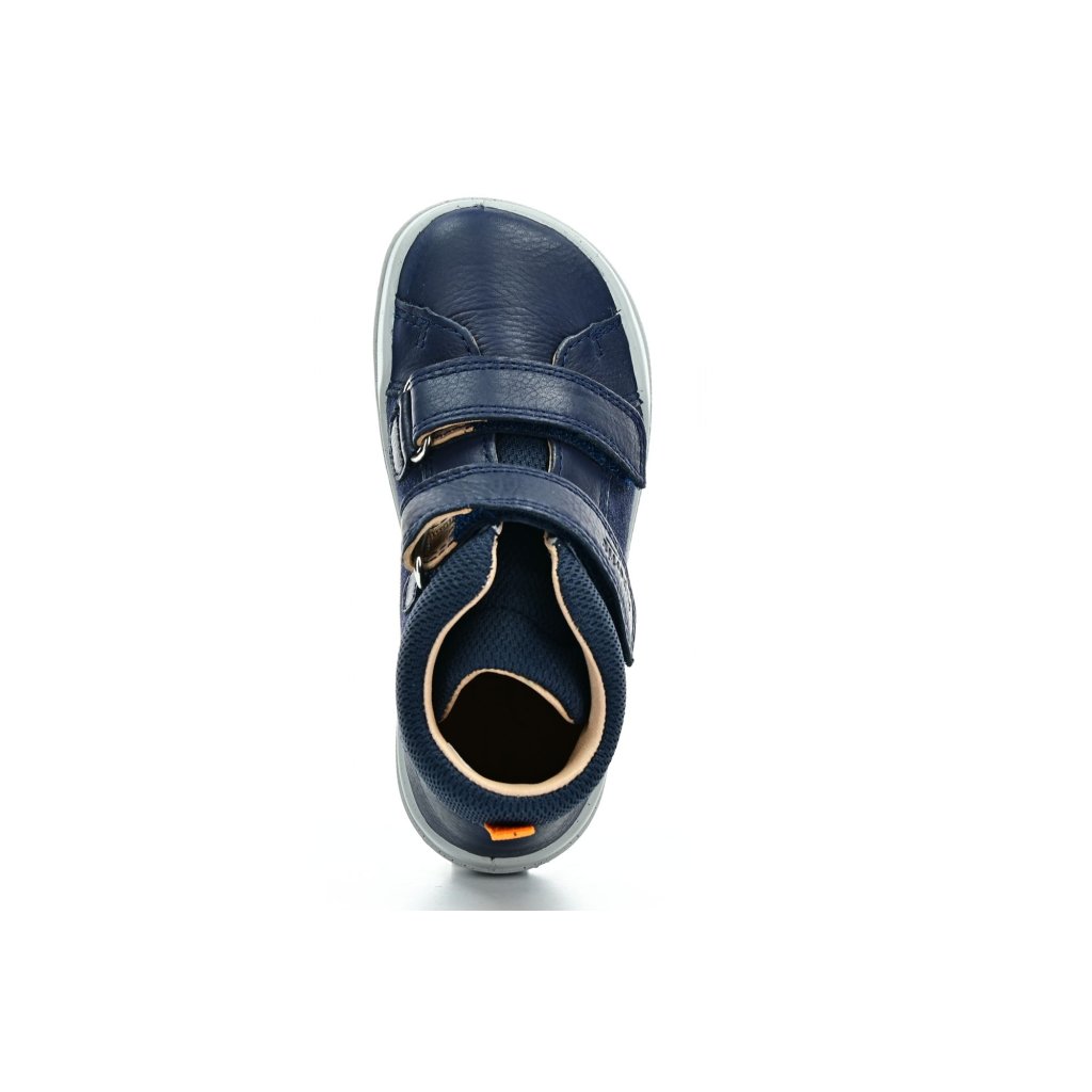 Superfit Superfree Nappa Blau Barfußstiefeletten