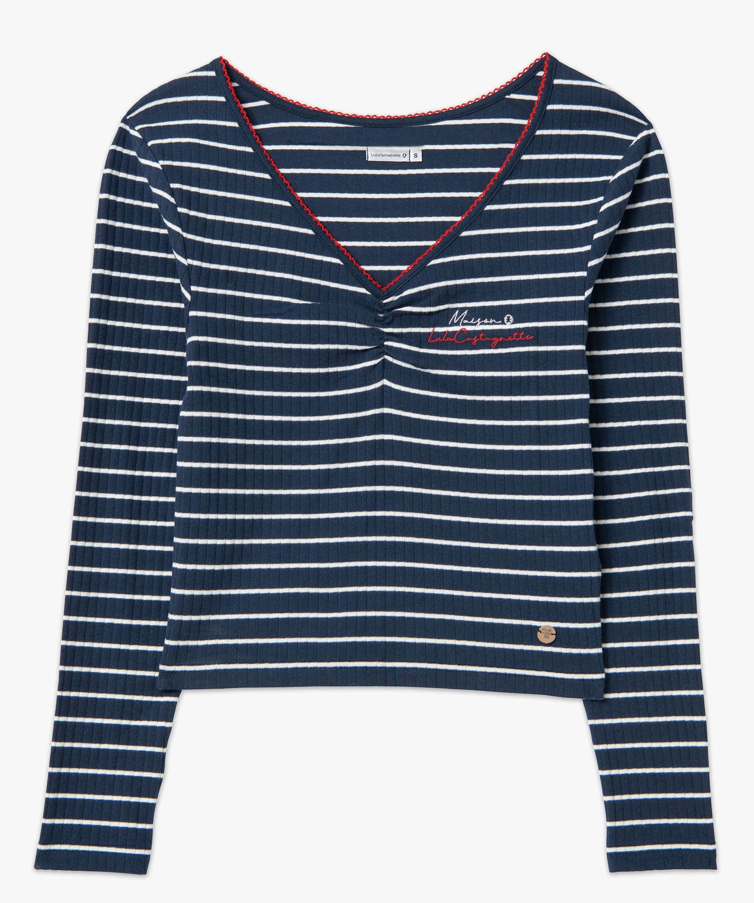 Haut de pyjama femme - LuluCastagnette raye | GEMO