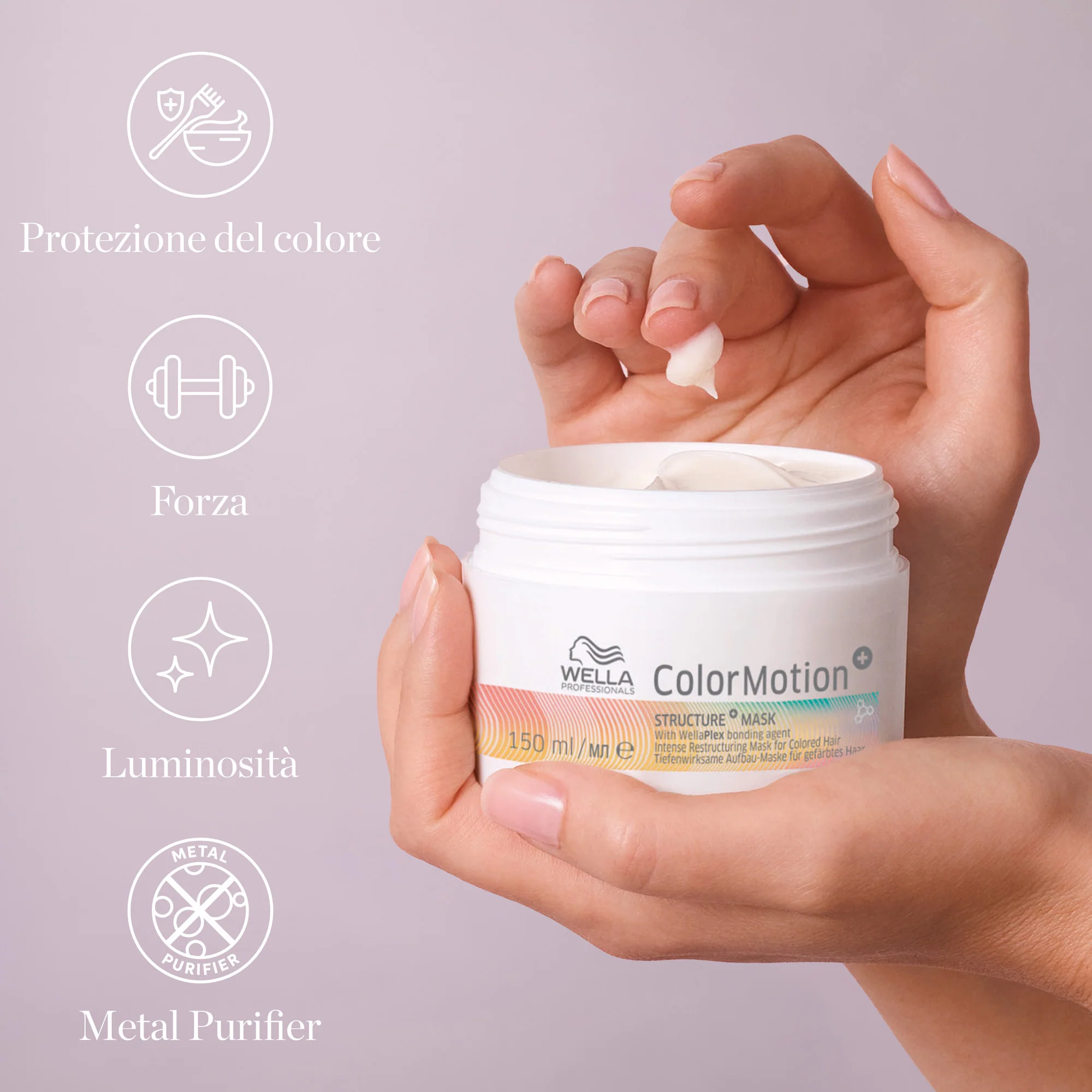 ColorMotion+ ColorMotion+ Maszk - Hajszínvédő maszk