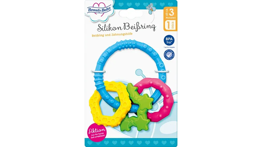 Beauty Baby Silkon Beißring