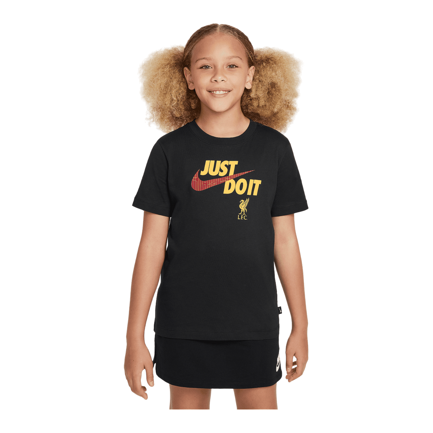 Nike FC Liverpool Just Do It T-Shirt Schwarz F010