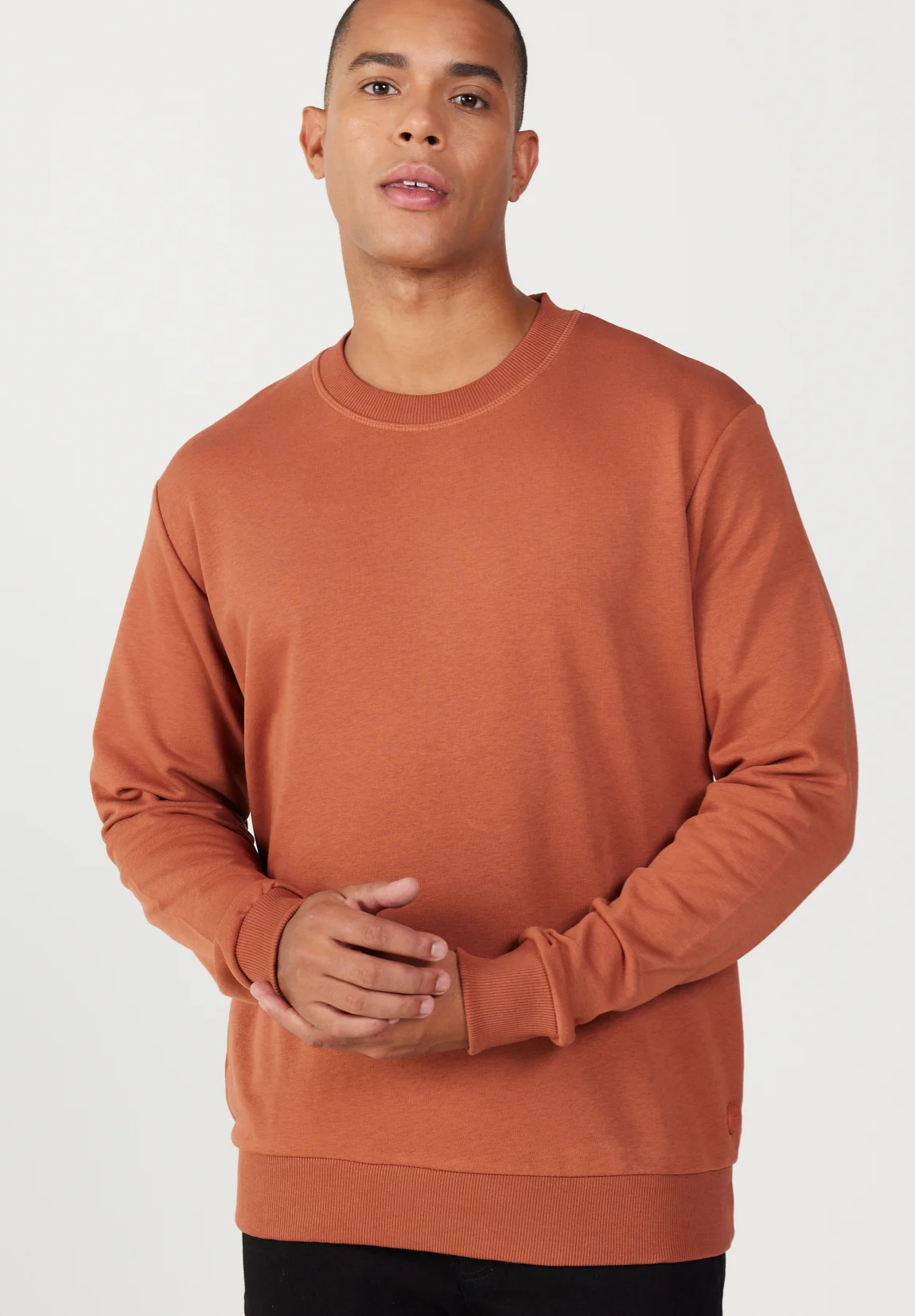 AC&CO / ALTINYILDIZ CLASSICS STANDARD FIT O COLLAR - Sudadera