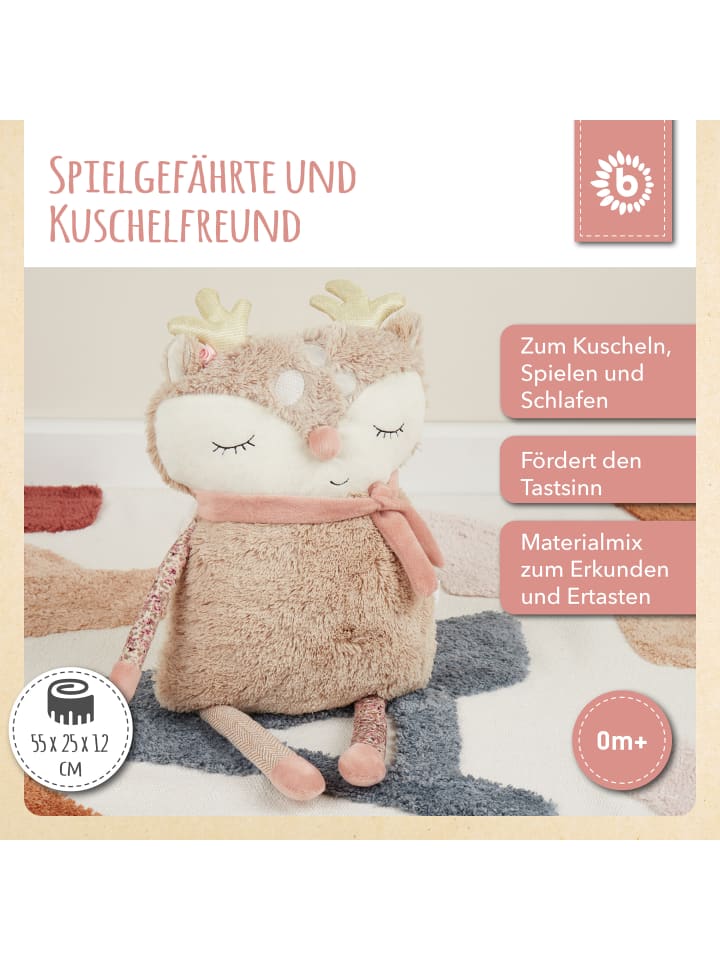 Bieco Spielwaren Kuscheltier Plüsch Großes Reh - ab Geburt in Beige günstig kaufen onesize