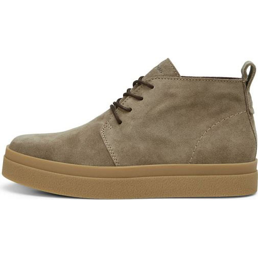 Marc O'Polo Schnürstiefel aus softem Velours-Rindleder