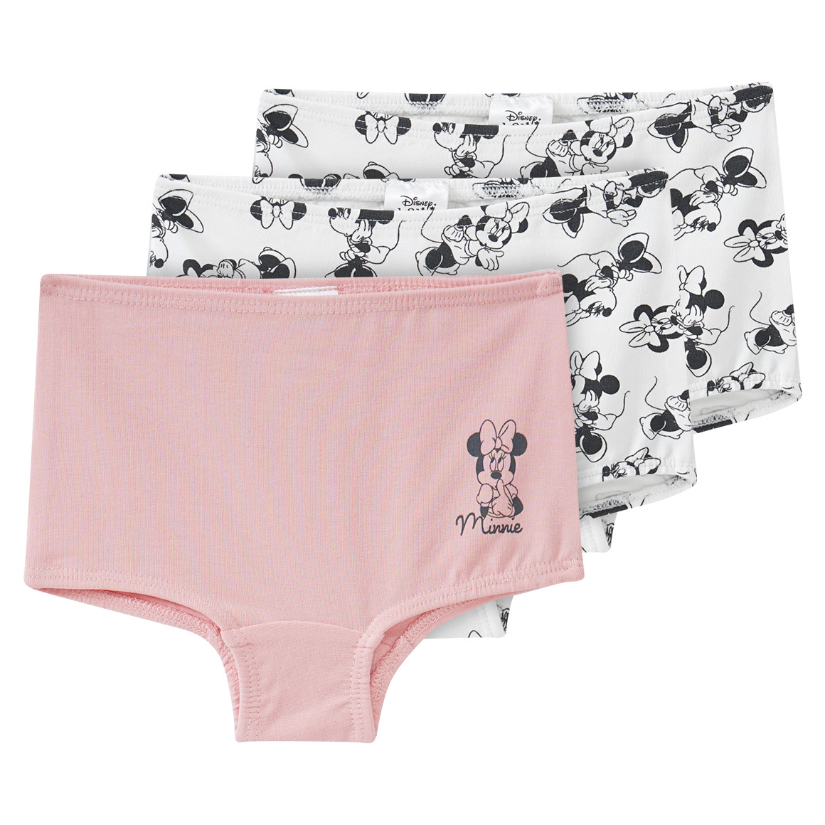 3 Minnie Maus Pantys im Set