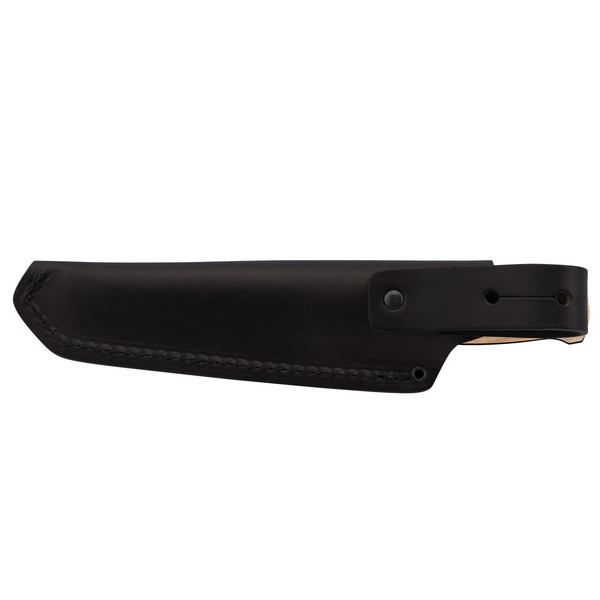 LOK BLACKBLADE ASH WOOD - Feststehendes Messer
