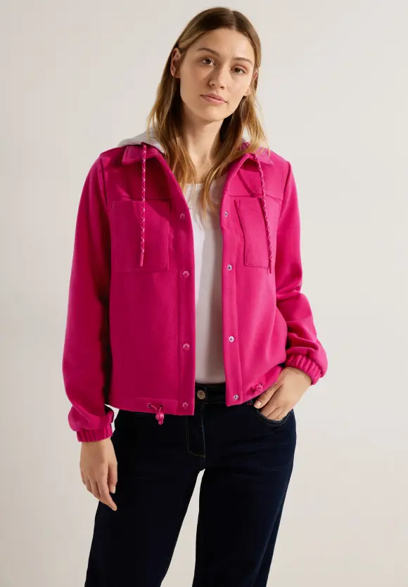 CECIL Overshirt mit Kapuze