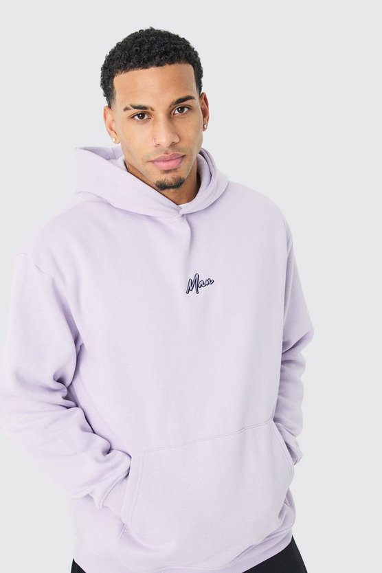 Oversize Basic Man Hoodie