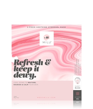 MILU Refresh & Keep It Dewy Soothing Hydrogel Mask Tuchmaske-1 Stk