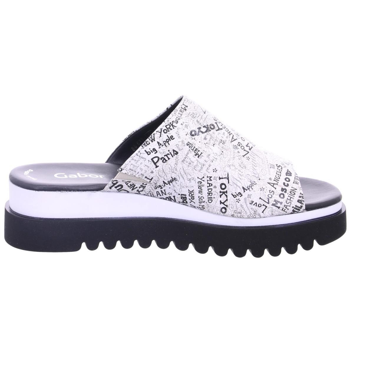 GABOR Klassische Sandalen silber