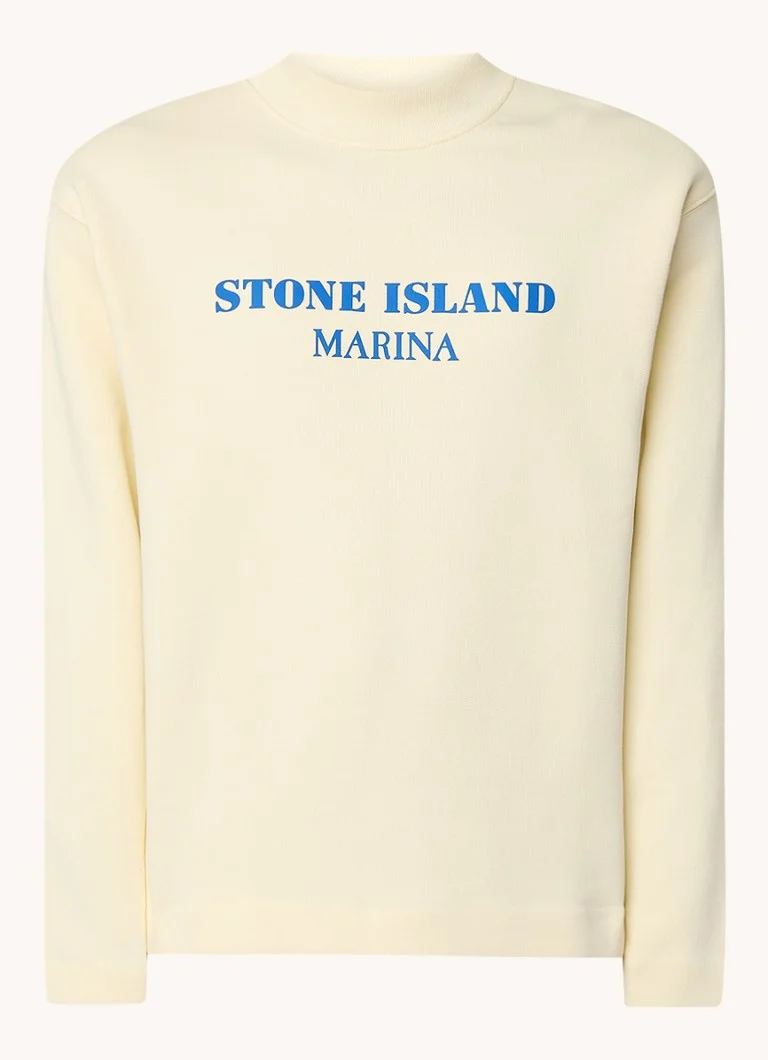 Stone Island 631X5 sweater with logo print