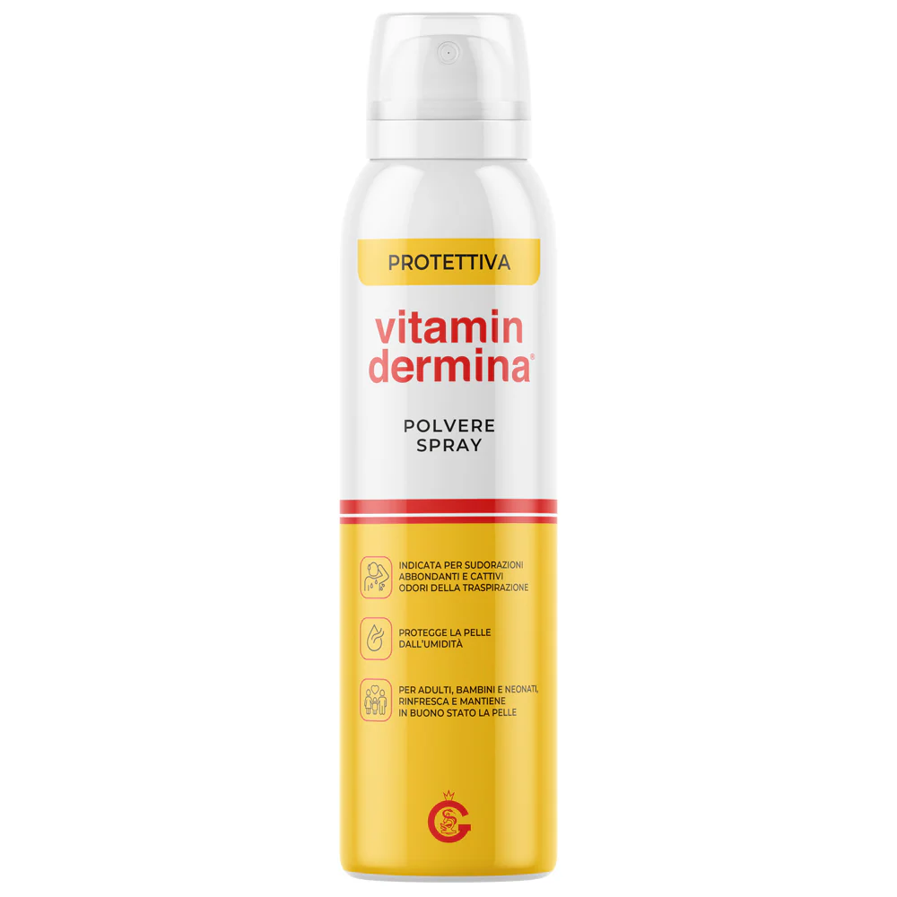 Vitamindermina Spray Pudră - Deodorant Spray, Cremă de Corp