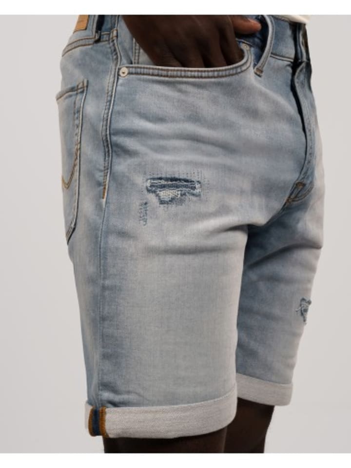 Jack & Jones Shorts in Blau günstig kaufen
