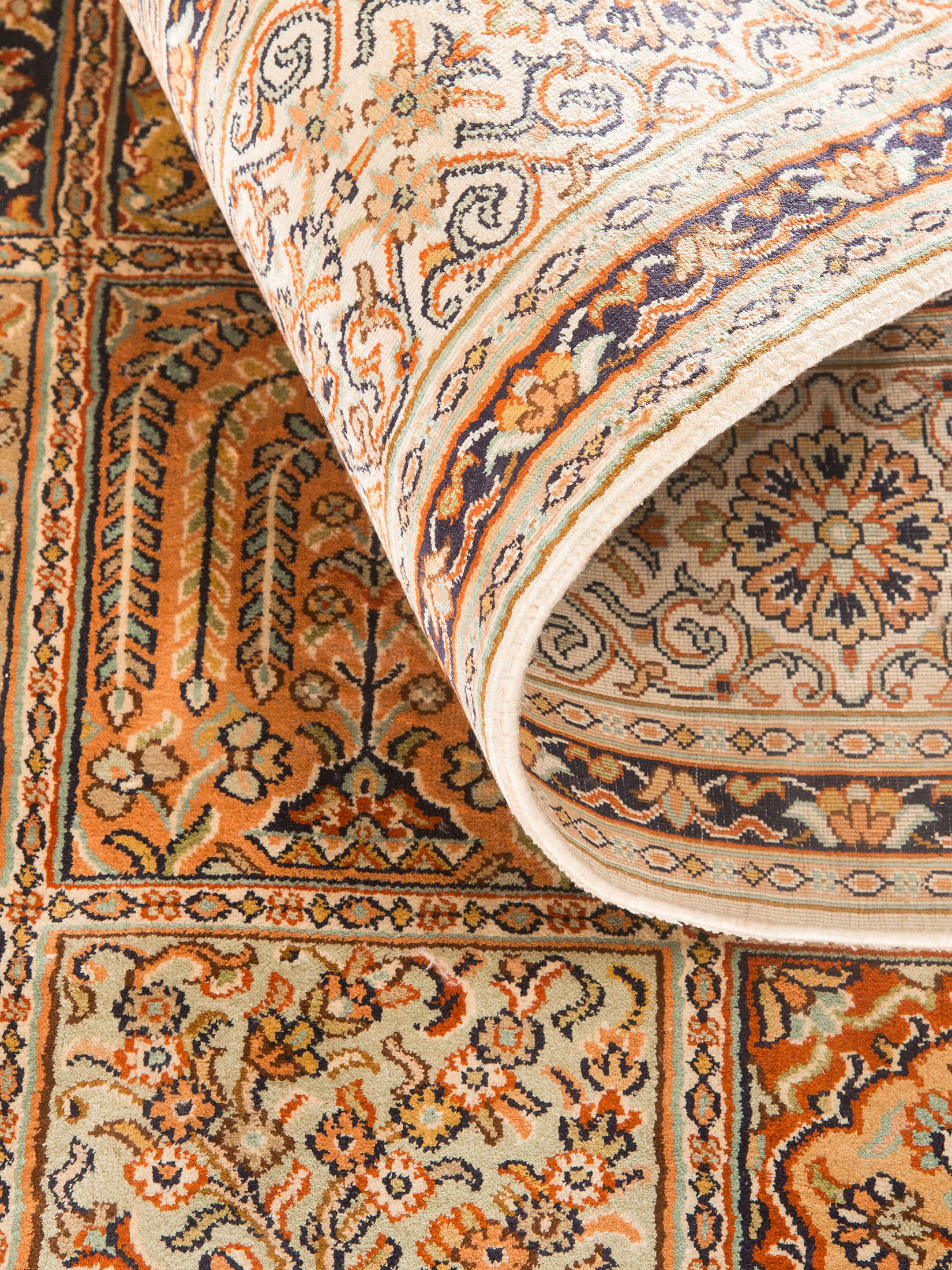 Kaschmir Seide 18/18 ca. 169 x 239 cm, Unikat / Einzelstück