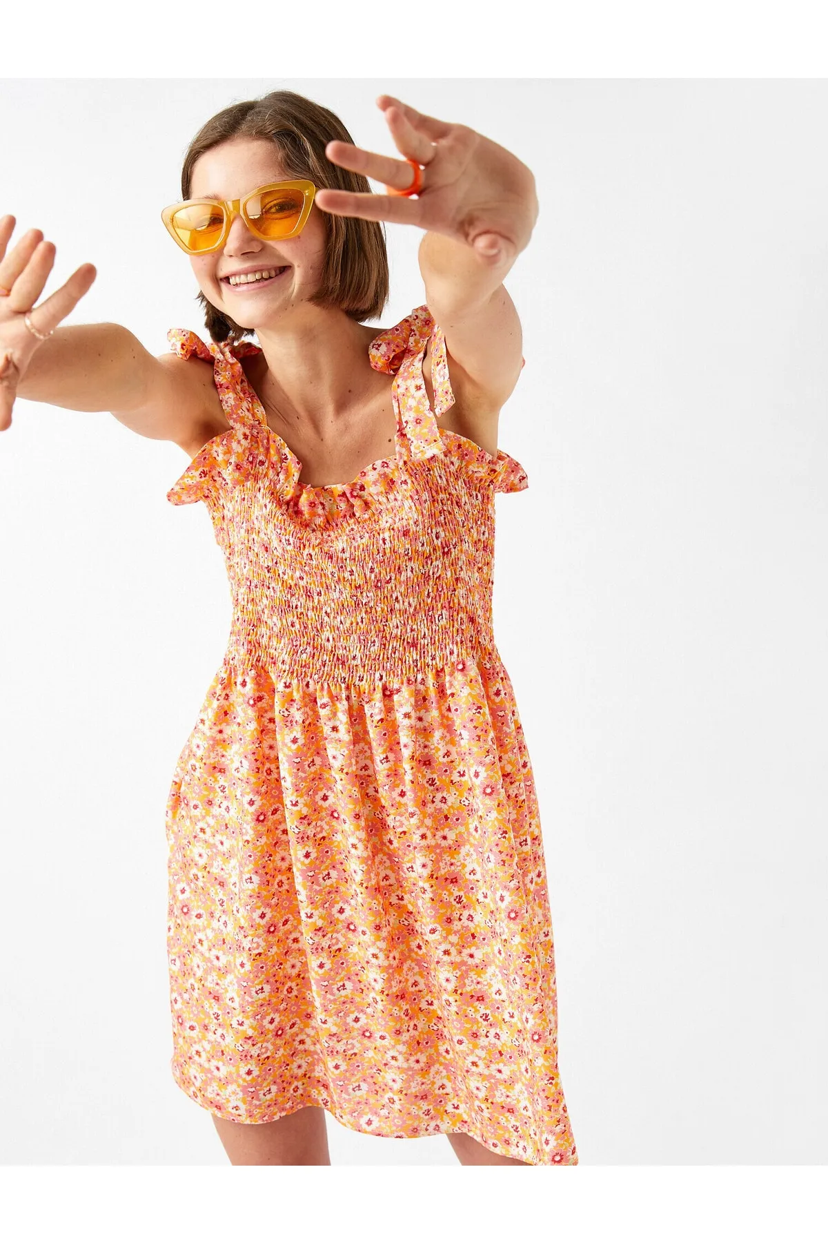 Koton  Minikleid Blumen Gipelli