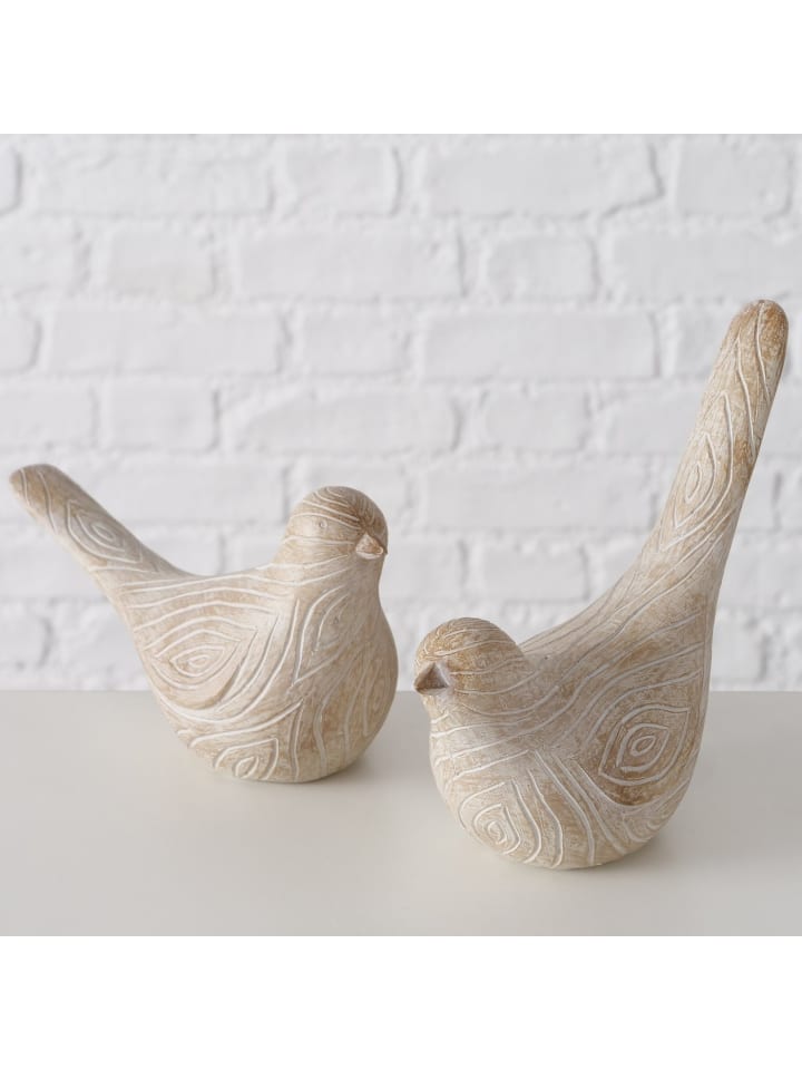Boltze Deko-Vögel in beige günstig kaufen onesize