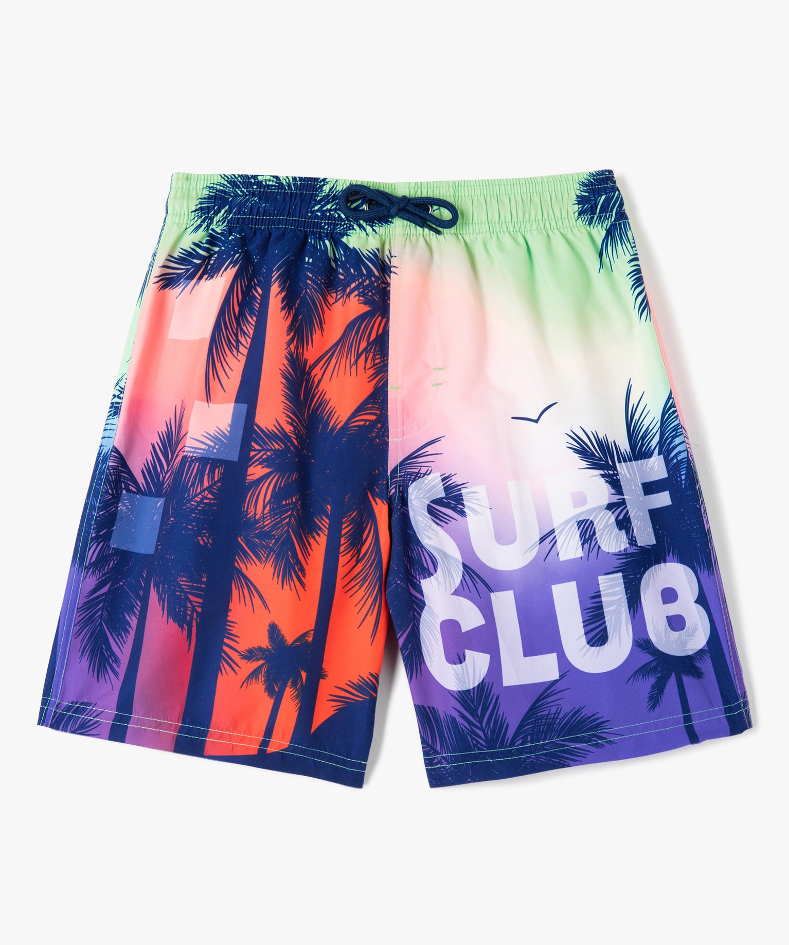 Short de surf Garçon à motifs palmiers imprime | GEMO