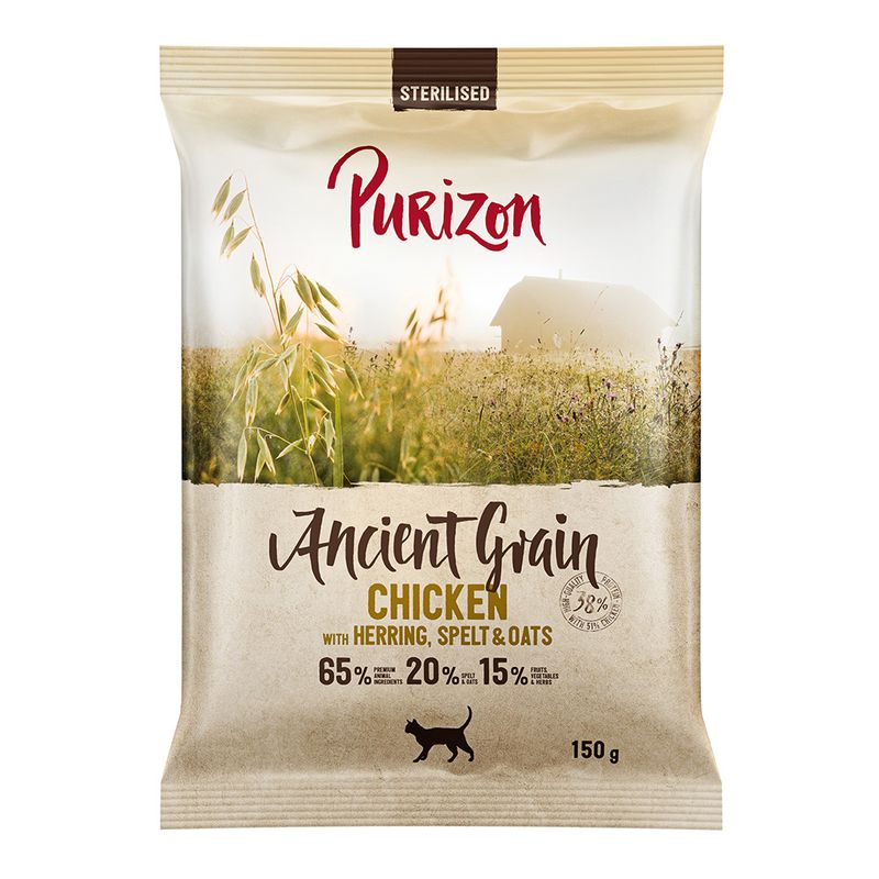 Purizon Adult Sterilised Huhn mit Fisch - Urgetreide | bitiba.de