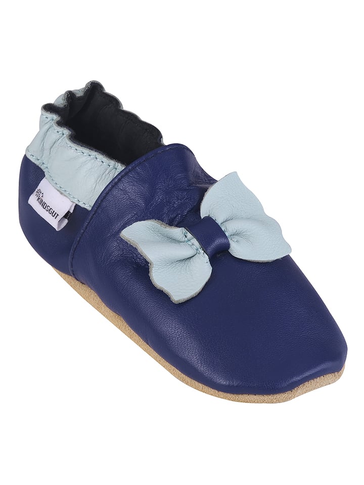 Kindsgut Leder-Krabbelschuhe 