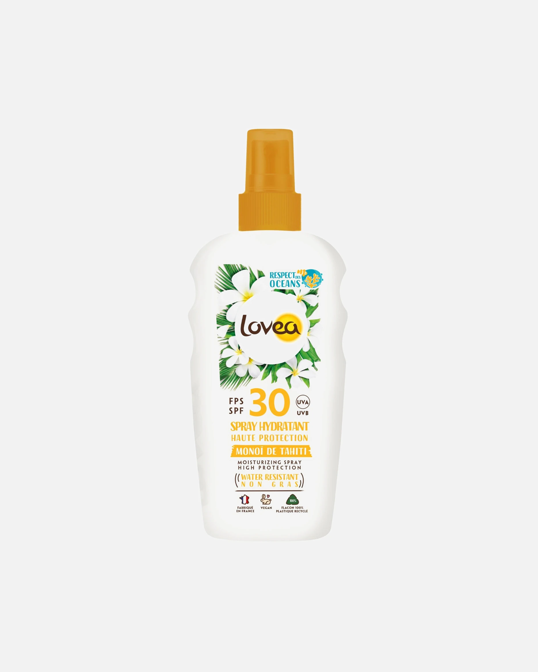 Lovea Moisturizing Spray SPF 30 High Protection Monoï de Tahiti