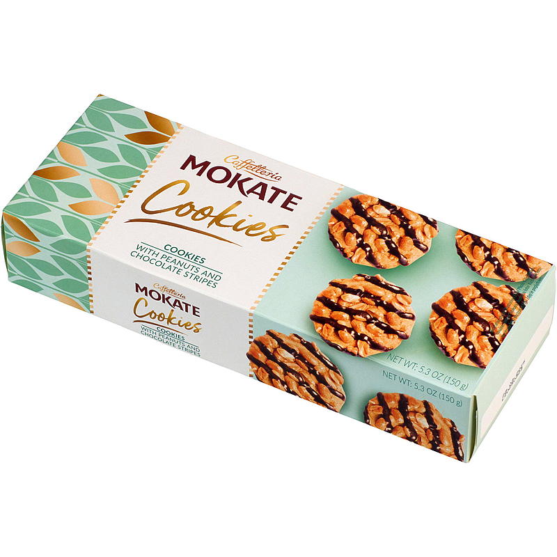 Mokate Kjeks peanøtt 150 g m/sjokolade