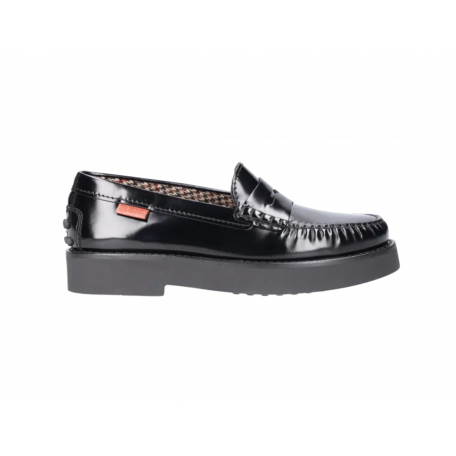 Tod's - Loafer LEATHER Kalbsleder - schwarz
