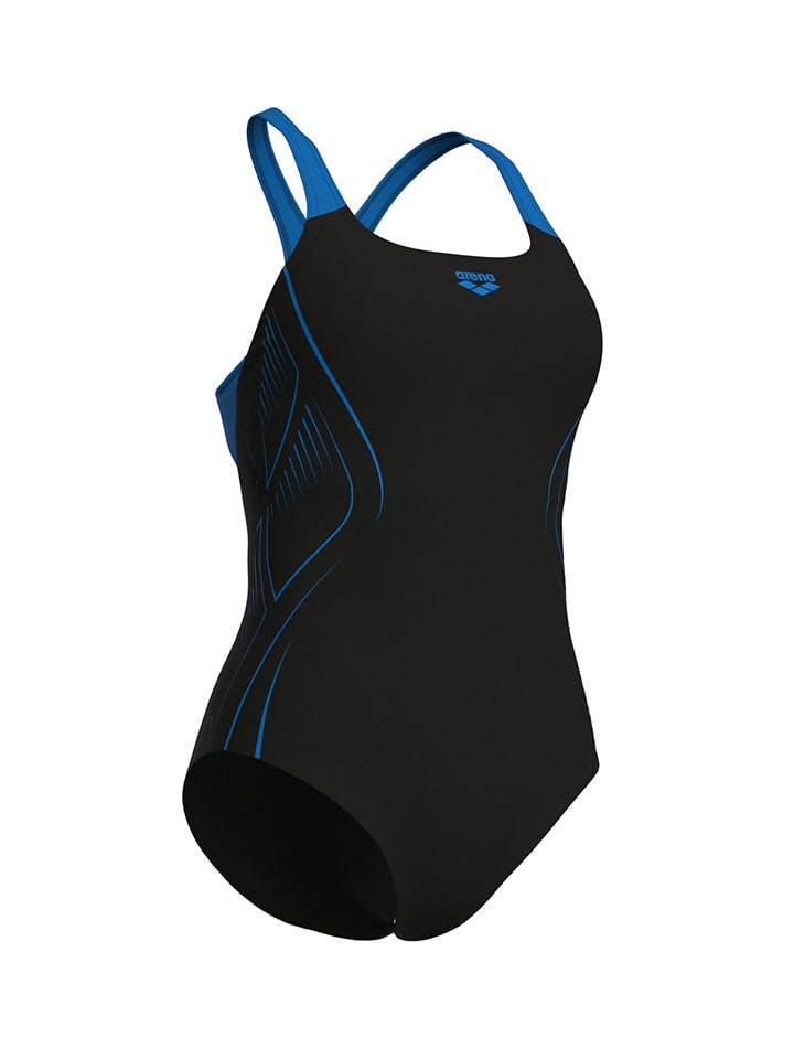 Arena Badeanzug in Schwarz/ Blau günstig kaufen