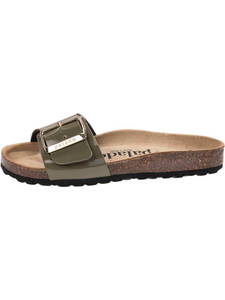 palado Pantoletten in khaki günstig kaufen