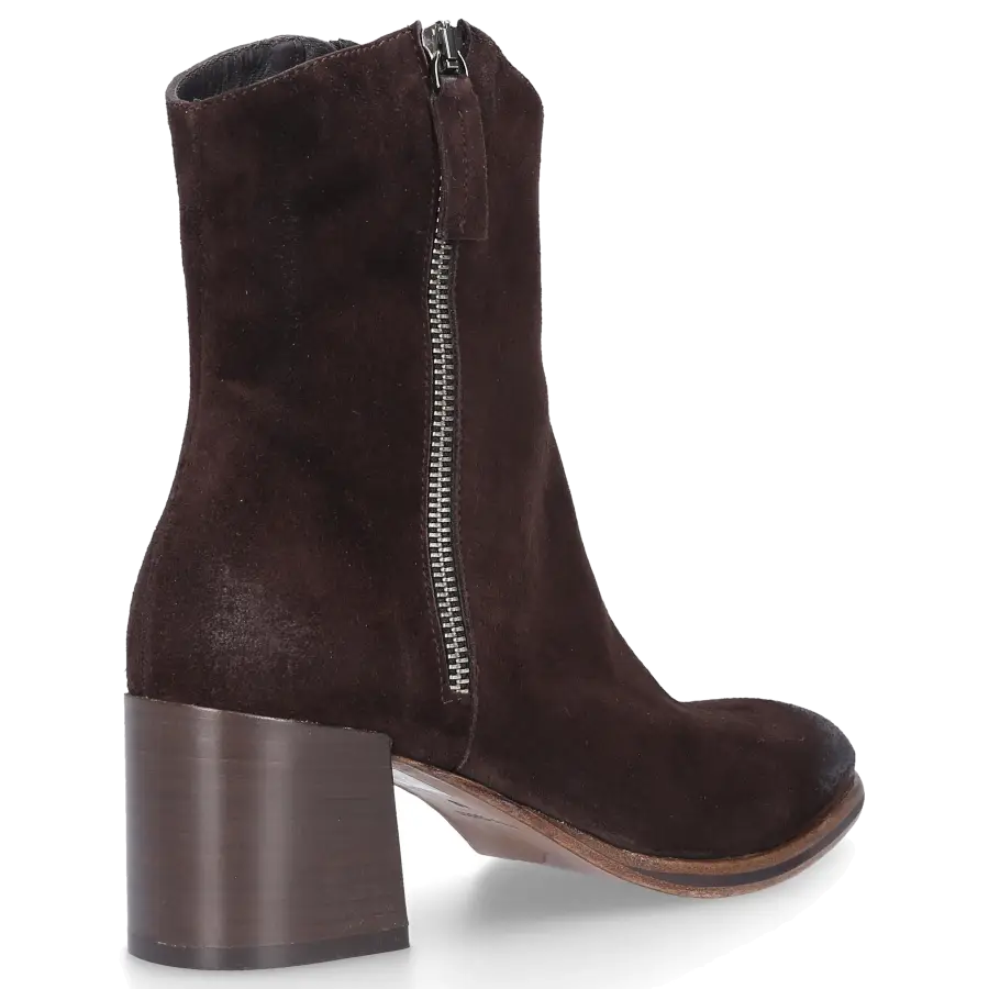 EN AVANT - Stiefeletten 414-02 Veloursleder - braun