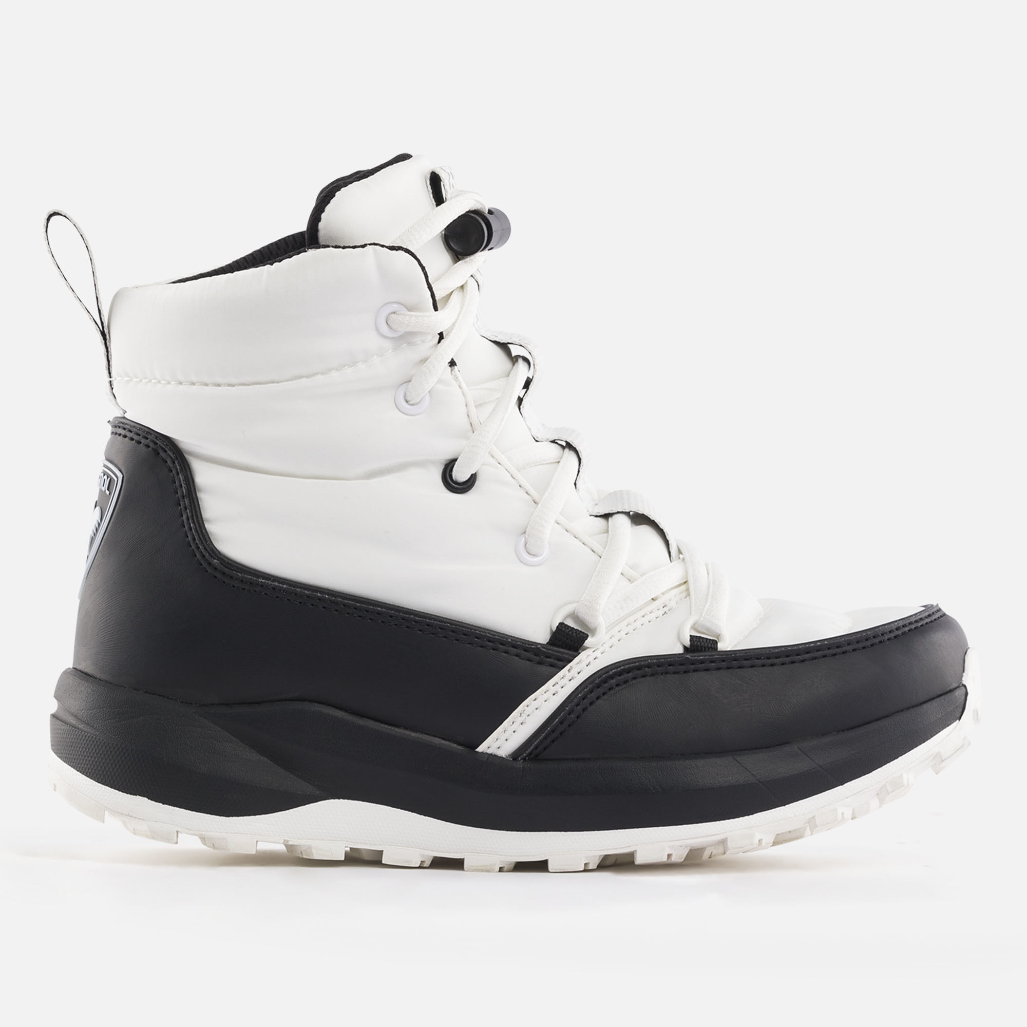 Bottines après-ski unisexe Podium noires et blanc
