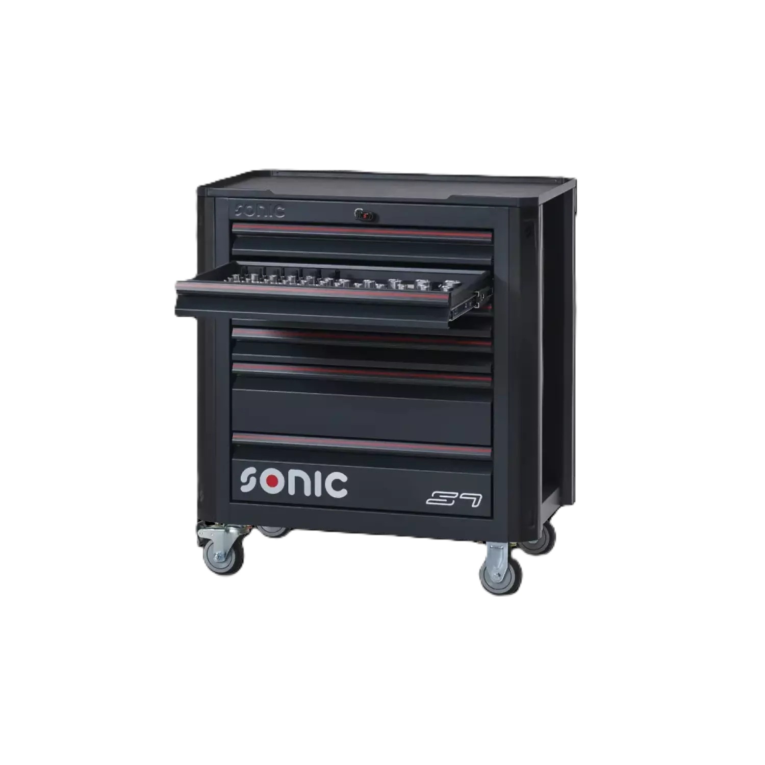 Sonic 714075 Werkzeugwagen mit Füllung | NEXT S7 | 140-teilig