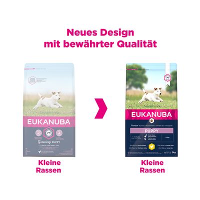 Eukanuba Puppy Small Breed Huhn