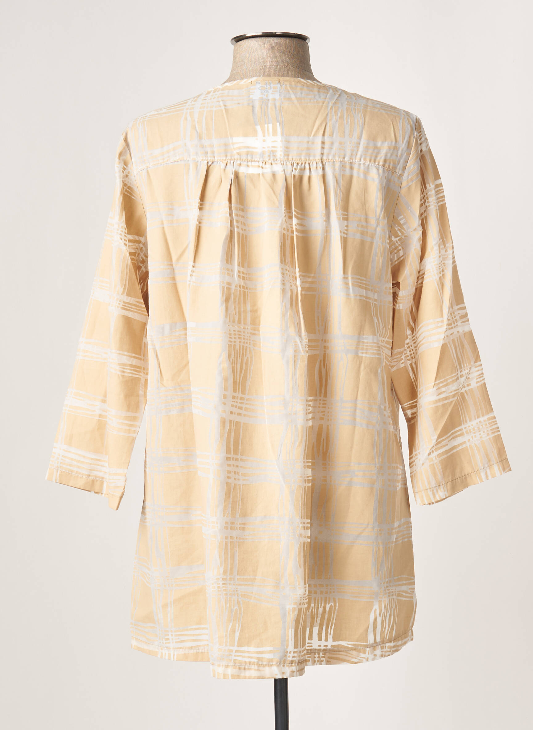 G Oze Tuniquemanchelongue Femme couleur beige