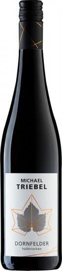 2020 Dornfelder halbtrocken - Weingut Michael Triebel