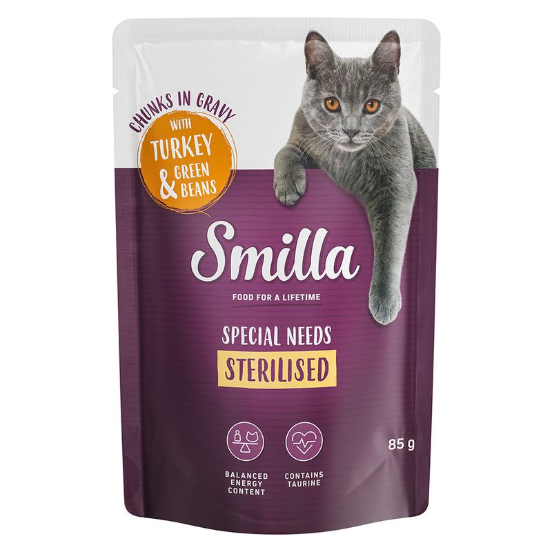 Smilla Sterilised Häppchen mit Gemüse 12 x 85 g
