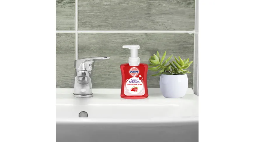 Sagrotan Samtschaum Seife Kirschblüte & Rose 250 ml