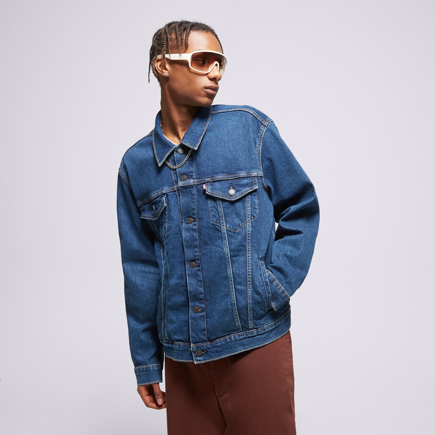 LEVI'S JACKE THE TRUCKER JACKET Blau