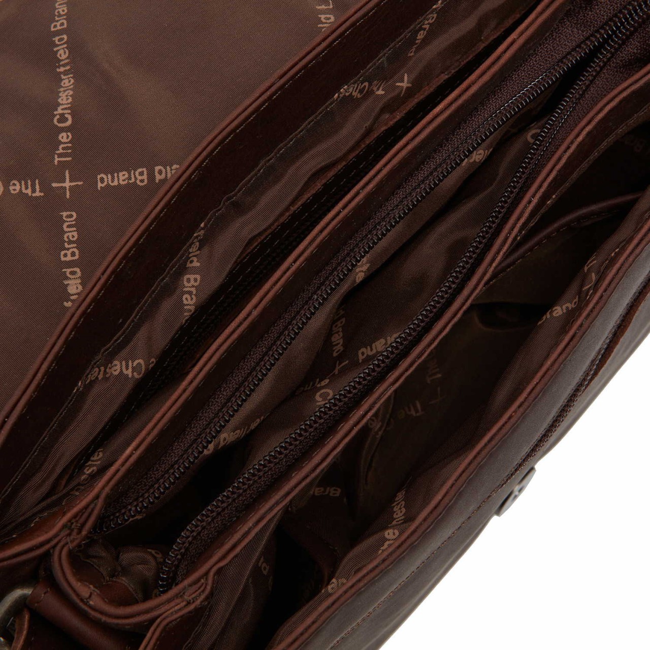 THE CHESTERFIELD BRAND Handtaschen braun TUSTIN