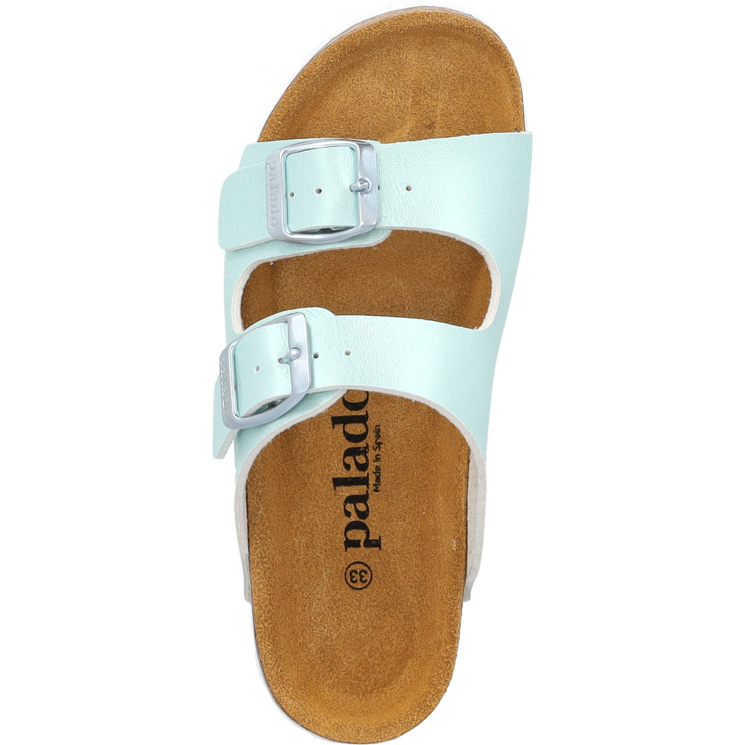 Palado Kids Korfu G Metallic, Pantoletten, Kinder, Türkis