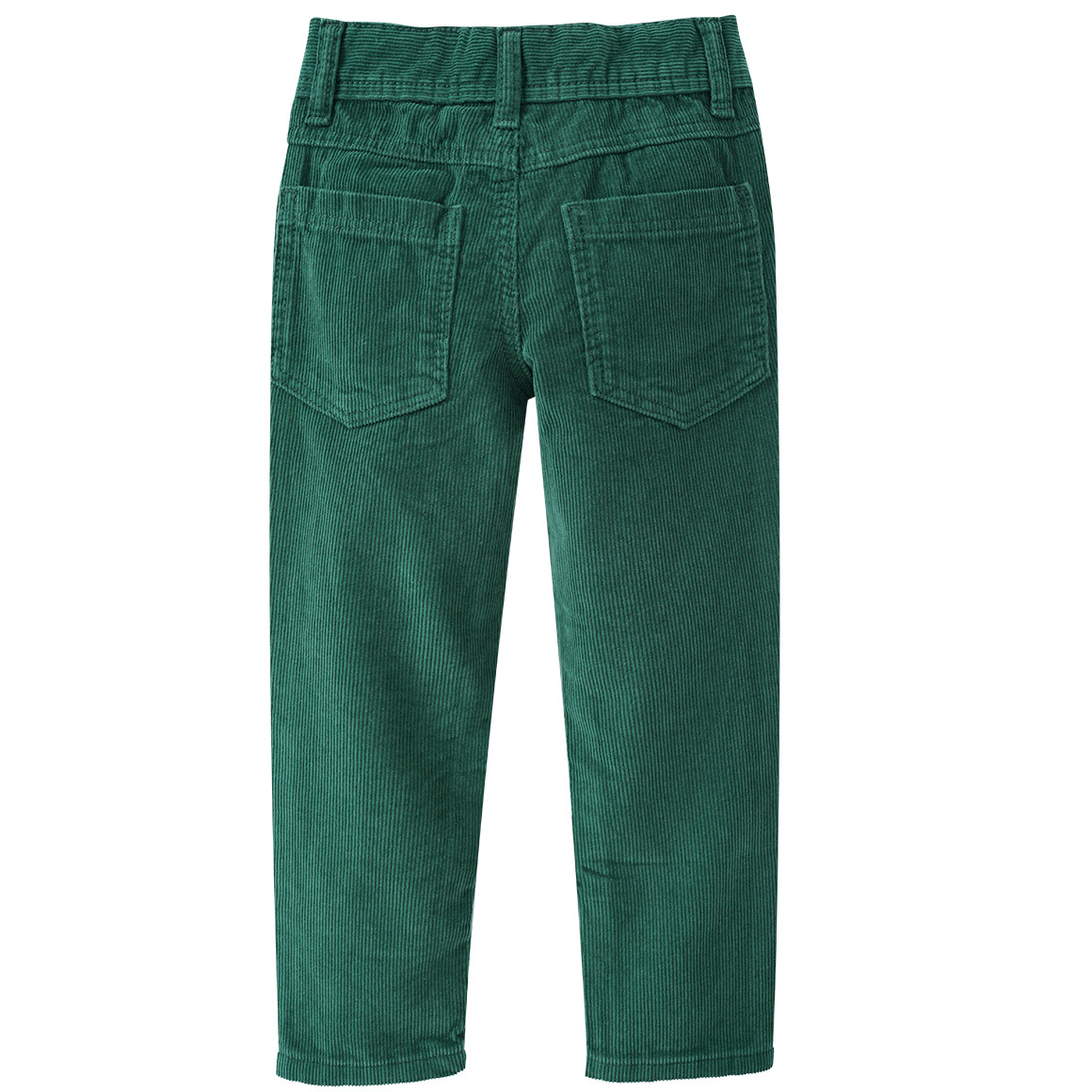 Jungen Cordhose mit verstellbarem Bund dunkelgrün