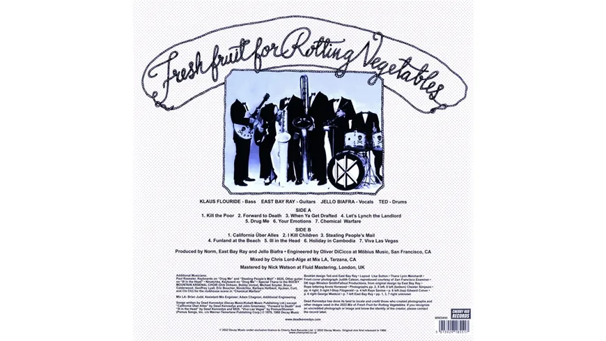Fresh Fruit For Rotting Vegetables (2022 Mix) Black Vinyl